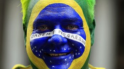 Ein Fan in Rio. © picture alliance / dpa Foto: Barbara Walton
