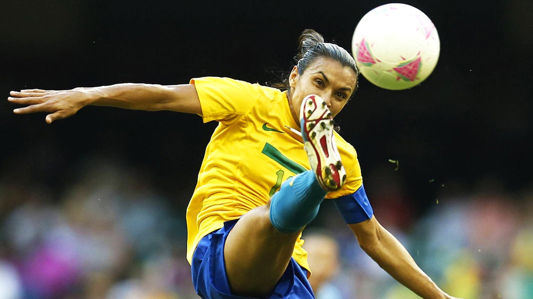 Die brasilianische Fußball-Nationalspielerin Marta 