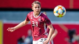 Die deutsche Fußball-Nationalspielerin Lena Oberdorf © photoarena/Eisenhuth