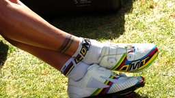 Der belgische Radsportler Philippe Gilbert und sein Tattoo © imago sportfotodienst