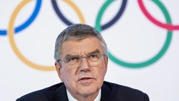 Thomas Bach, Präsident des Internationalen Olympischen Komitees (IOC) © picture alliance Foto: Jean-Christophe Bott