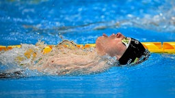 Deutscher Para-Schwimmer Josia Topf in Aktion © .imago-image Foto:  Laci Perenyi