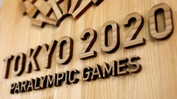 Schriftzug "Tokyo 2020 Paralympic Games"  Foto: imago images/ZUMA Wire